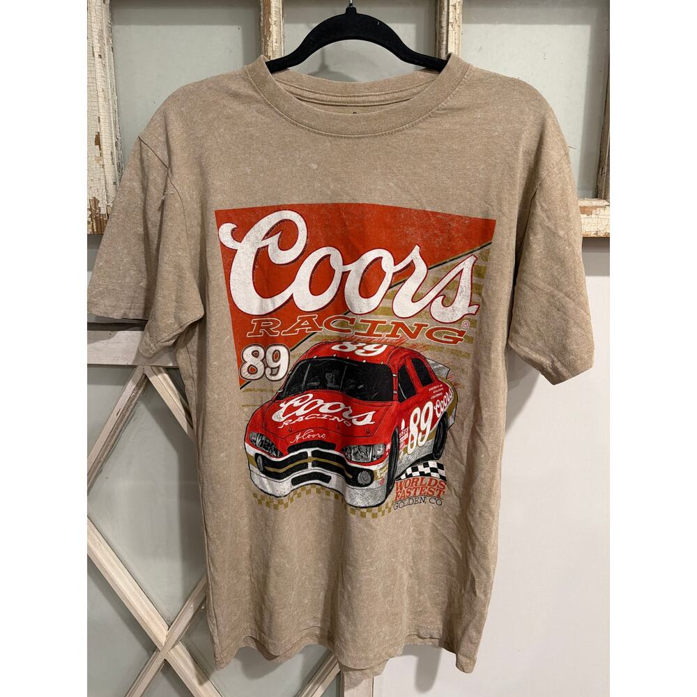 Coors Racing size small graphic t-shirt vintage style